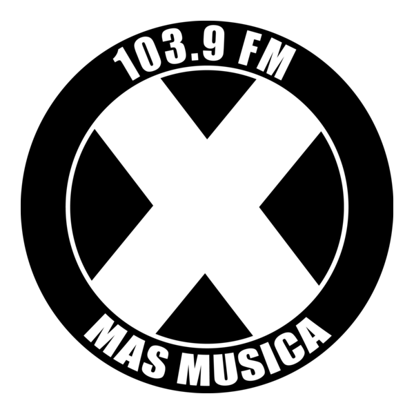 La X Mas Musica 103.9 Fm Logo PNG Vector