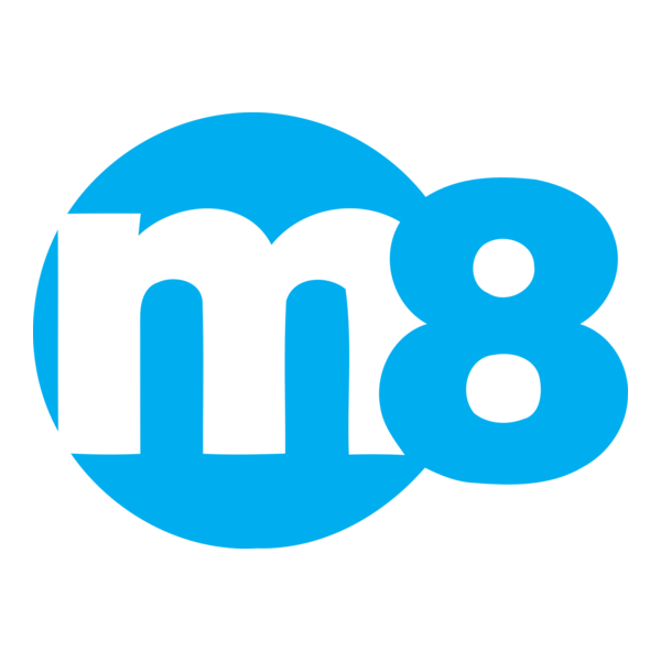 M8 Telecom Logo PNG Vector