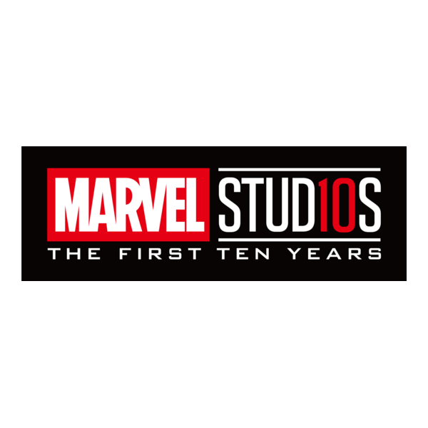 Marvel Studios : The First Ten Years Logo PNG Vector