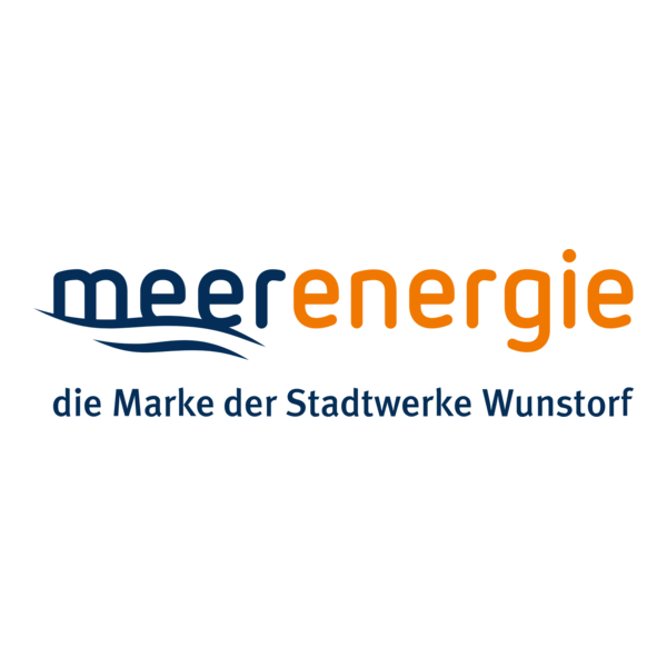 meerenergie die Marke der Stadtwerke Wunstorf Logo PNG Vector