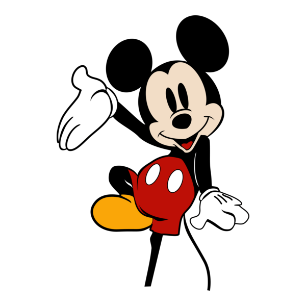 Mickey Mouse Disney Logo PNG Vector