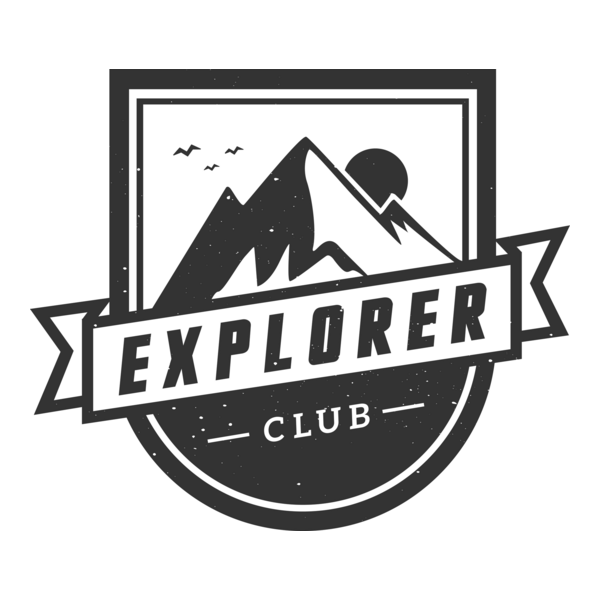 Mountain adventure vintage Logo PNG Vector
