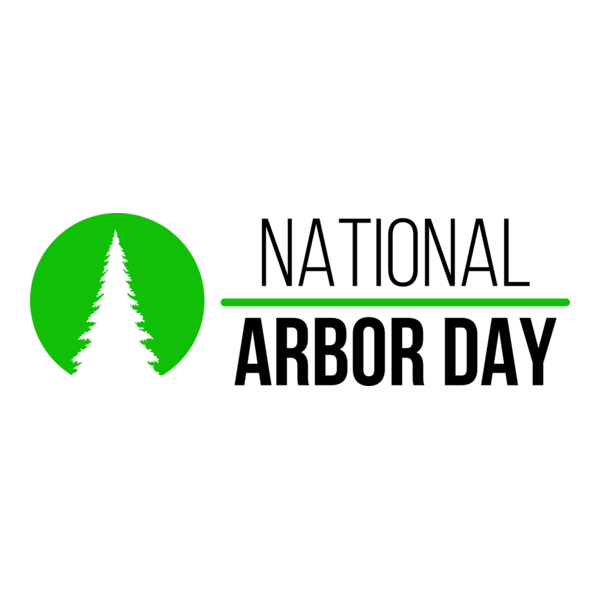 National Arbor Day Logo PNG Vector