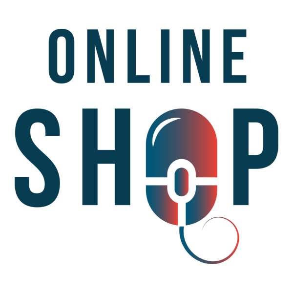 Online shop Logo PNG Vector