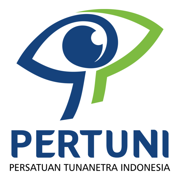 Pertuni (Persatuan Tunanetra Indonesia) Logo PNG Vector