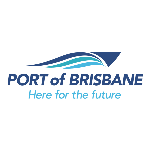 Port of Brisbane Logo PNG Vector