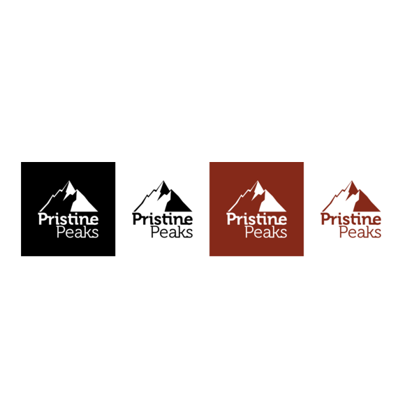 PRESTINE PEAKS Logo PNG Vector
