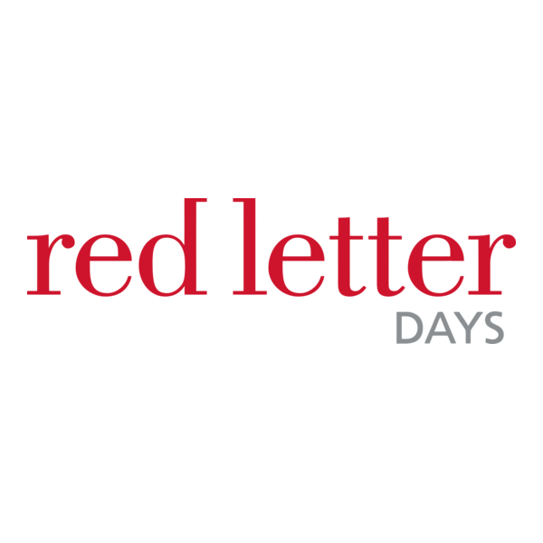 Red Letter Days Logo PNG Vector