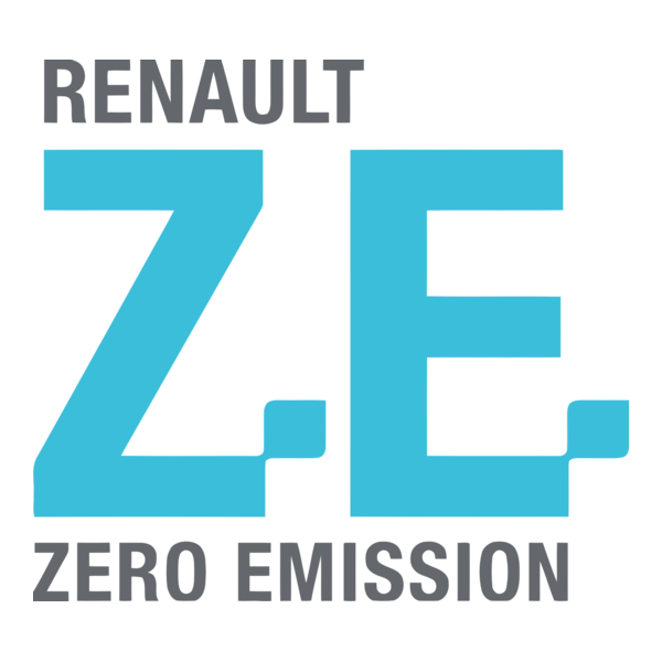 Renault Zero Emissions Logo PNG Vector