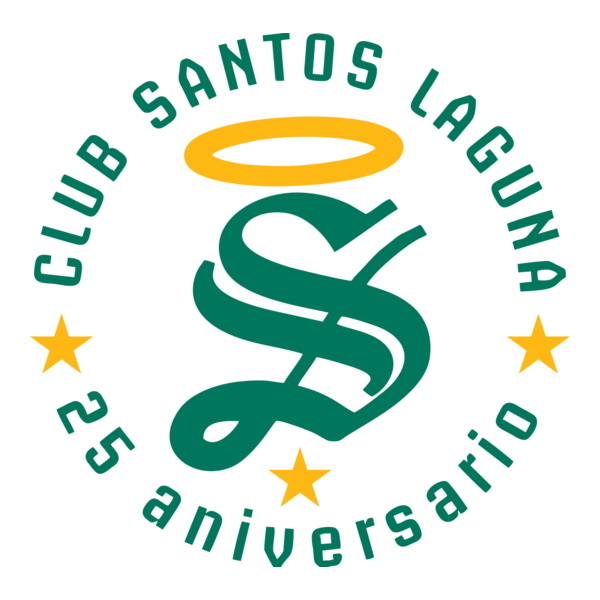 Santos de Torreón 25 años Logo PNG Vector