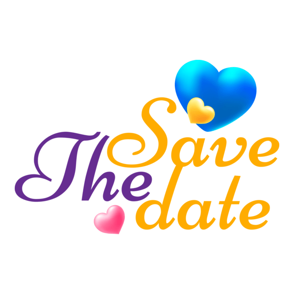 Save the date Logo PNG Vector