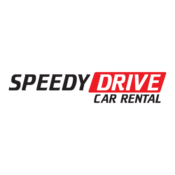 Speedy Drive Car Rental Logo PNG Vector