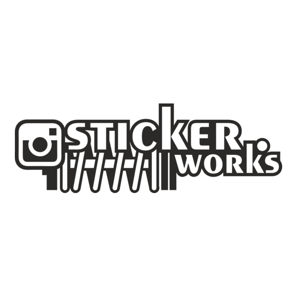 Stickerworks Logo PNG Vector