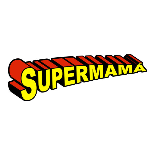 Super Mamá Logo PNG Vector
