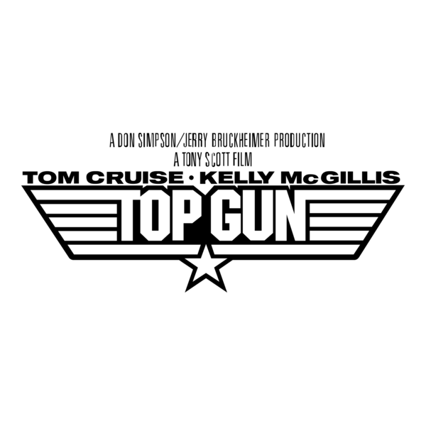 Top Gun Logo PNG Vector