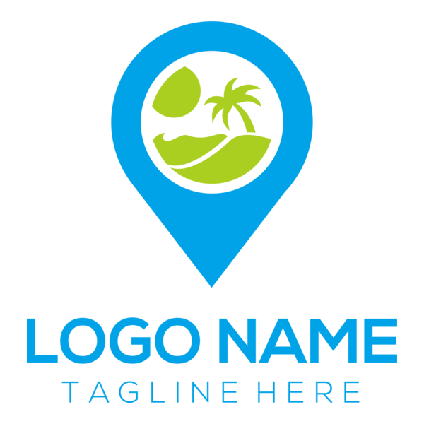 Travel location Logo PNG Vector