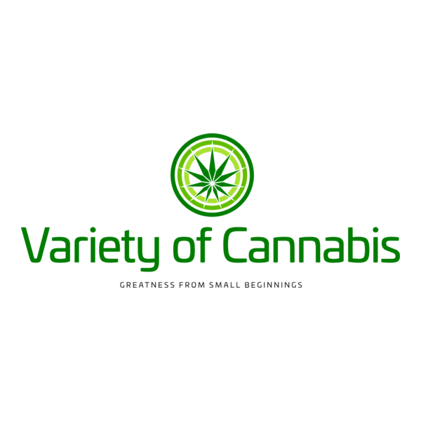 Variety of Cannabis Logo PNG Vector