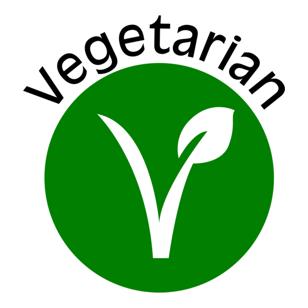 Vegetarian Logo PNG Vector