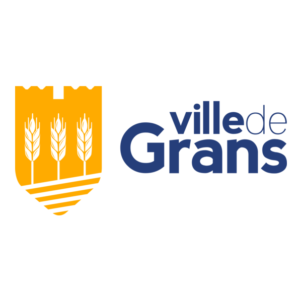 Ville de Grans Logo PNG Vector