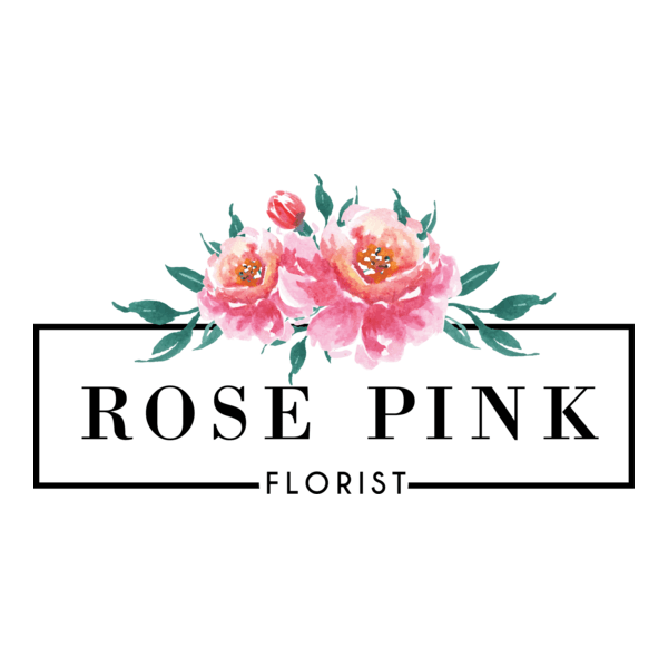 watercolor rose pink Logo PNG Vector