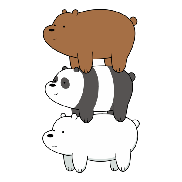 We Bare Bears Logo PNG Vector