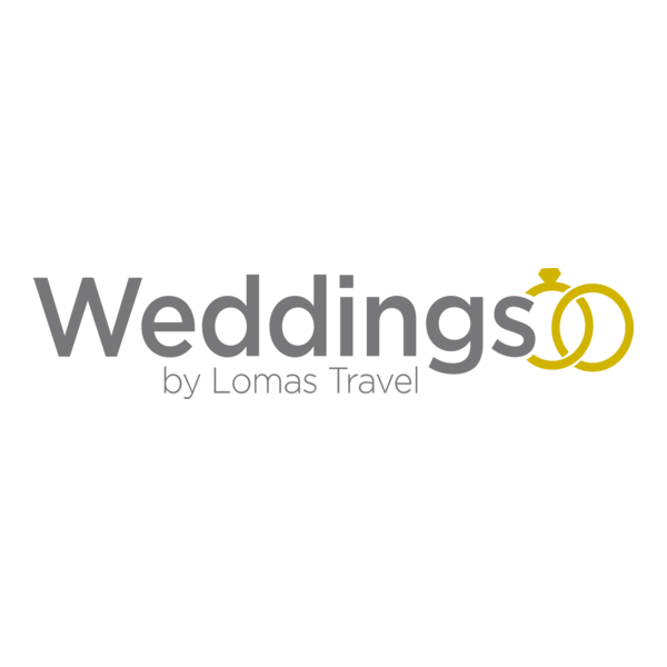 Weddings by Lomas Travel Logo PNG Vector