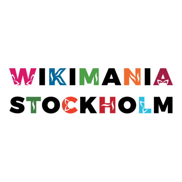 Wikimania Stockholm 2019 Logo PNG Vector