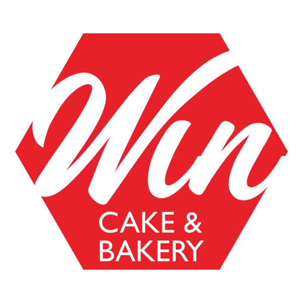 Win Cake & Bakery Logo PNG Vector