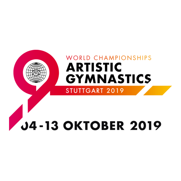 World Championships Artistic Gymnastics Stuttgart Logo PNG Vector
