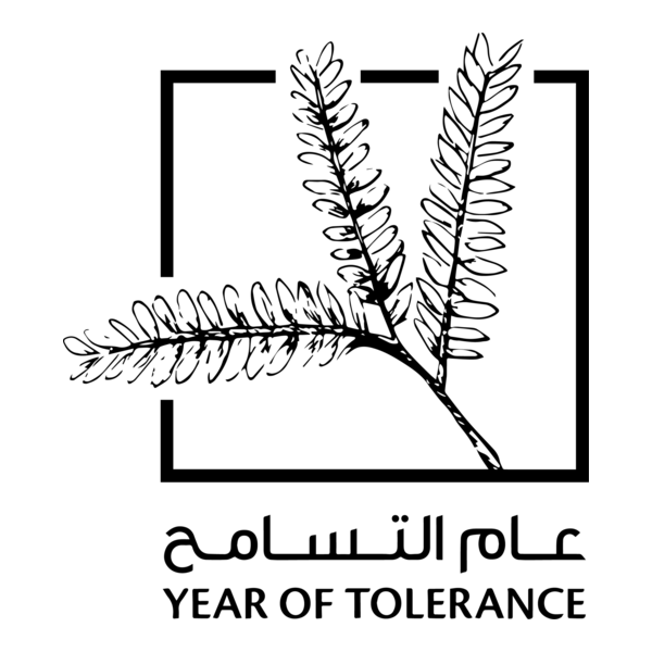 Year of Tolerance 2019 in UAE Logo PNG Vector