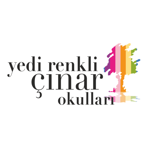 Yedi Renkli Çinar Okulları Logo PNG Vector