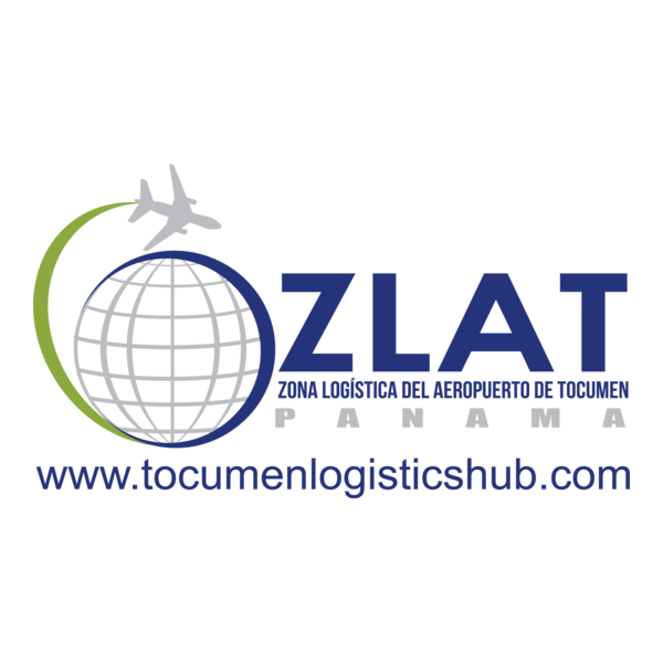 Zona logistica del Aeropuerto de Tocumen ZLAT Logo PNG Vector
