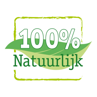 100% natuurlijk Logo PNG Vector