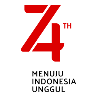 74th Indonesiaku Logo PNG Vector