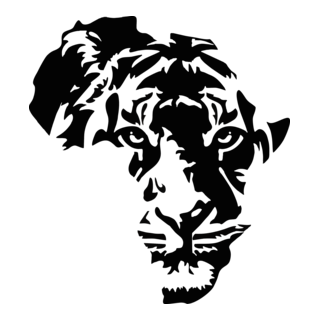 Africa Map Lion Logo PNG Vector