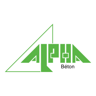 Alpha-Béton Logo PNG Vector