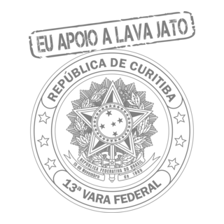 Apoio a Operação Lava Jato Logo PNG Vector
