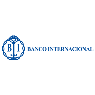 Banco Internacional antiguo horizontal Logo PNG Vector