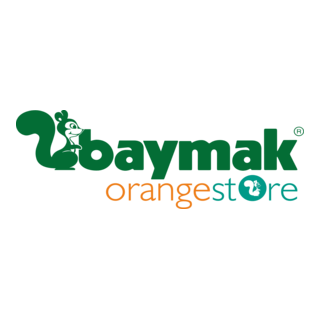 Baymak Orange Store Logo PNG Vector