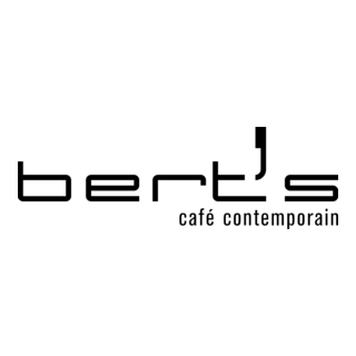 Bert’s Café Contemporain Logo PNG Vector