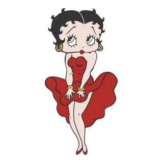 Betty Boop Logo PNG Vector