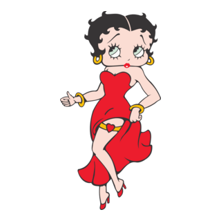 Betty Boop Logo PNG Vector