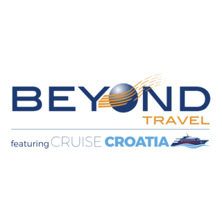 Beyond Cruise Croatia Travel Logo PNG Vector