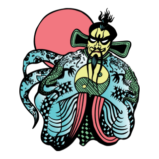 Big Trouble in Little China - Fu Manchu Logo PNG Vector