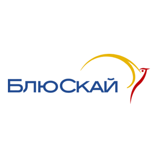 Blue Sky Logo PNG Vector