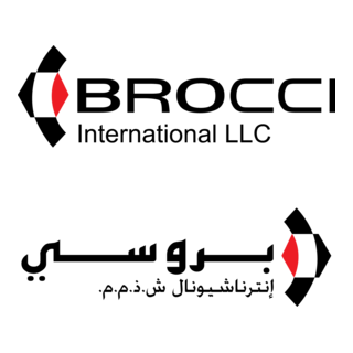 Brocci International Arabic Logo PNG Vector