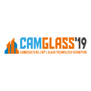CamGlass 2019 Cambodia’s No.1 International Glass Logo PNG Vector