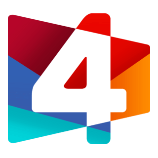 Canal 4 Uruguay Logo PNG Vector