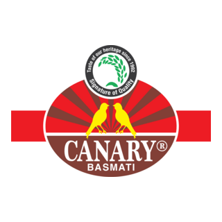Canary Basmati English Logo PNG Vector