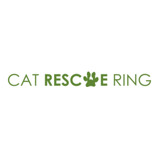 Cat Rescue Ring Logo PNG Vector